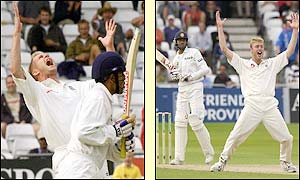 England take two early wickets and India stay on 62-2 in thier second innings