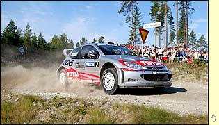 Marcus Gronholm wins on home soil