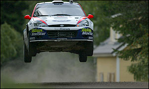 McRae's title hopes take a severe dent in Finland