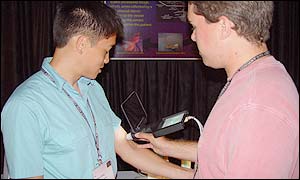 The Sonic Flashlight on show