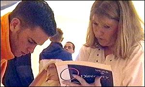 student considering university options