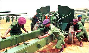 Sri Lankan army soldiers