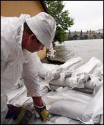 Flood defence, Prague