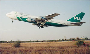 PIA aeroplane