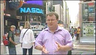 Business presenter Declan Curry