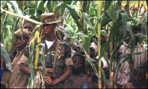 Foreign troops in DR Congo
