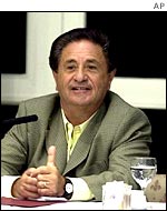 Argentine President Eduardo Duhalde