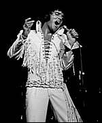 Elvis performing in his later life (Pic: EPE)