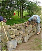 Dry walling