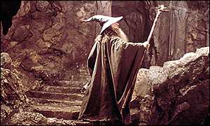 Gandalf in Lord Of The Rings: The Fellowship Of The Ring