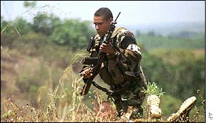 United Self-Defense Forces of Colombia, or AUC member