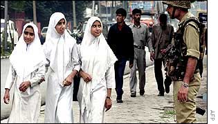 Kashmiri women in Srinagar