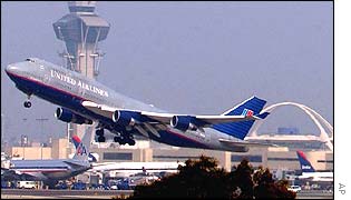 United Airlines plane