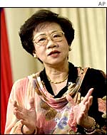 Taiwan's Vice-President Annette Lu