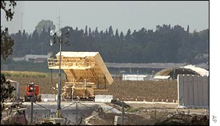 Radar for new missile battery in northern Israel