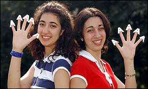 Bahar (left) and Negar Mirshekar-Syahkal