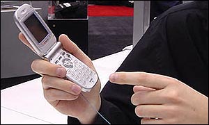 Colour screen mobile phone