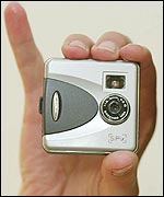Blink digital camera