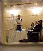 Speakers at the Al Muhajiroun press conference that never was