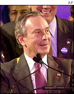 New York Mayor Michael Bloomberg
