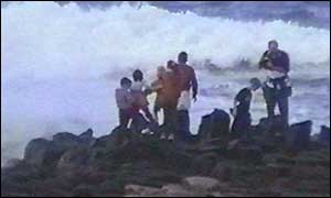 Youngsters realise the waves are getting higher