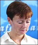 Holly's mother Nicola Wells 