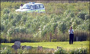 Police officer near Brandon in Suffolk