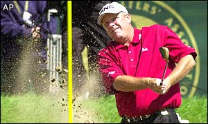 Mark Calcavecchia is five shots off the lead