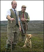 Gamekeeper Kevin Begg calls Judy