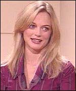 actress Heather Graham on BBC Breakfast