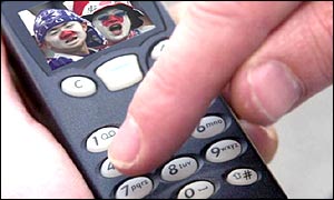 Mobile phone with picture