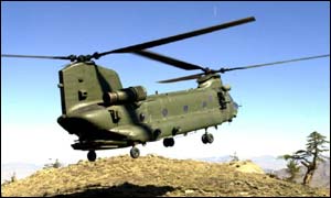 Chinook helicopter 