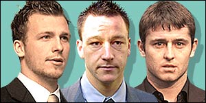 Jody Morris, John Terry, Des Byrne