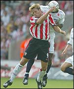 James Beattie in action against Middesbrough