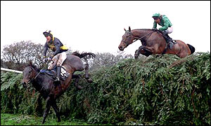 Tony McCoy on board Blowing Wind in the 2001 Grand National