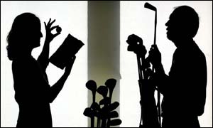 Bonhams staff with The Goff