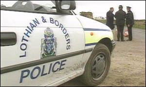 Lothian and Borders Police car