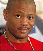 Maurice Greene smiles