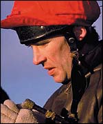 Peter Scudamore riding out