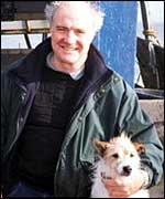 Rick Stein and his dog