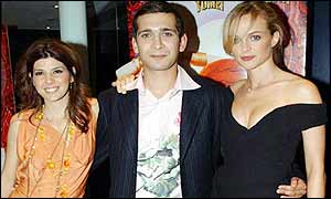 Marisa Tomei, Jimi Mistry and Heather Graham