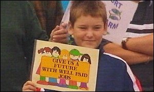 Supporters of a campaign to open a fishing bait farm in west Wales 