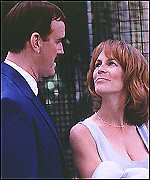 Jamie Lee Curtis with John Cleese