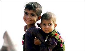 Refugee children