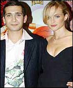 Jimi Mistry and Heather Graham