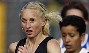 Olympic 5,000m champion Gabriela Szabo 