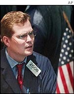 Wall Street stock market trader