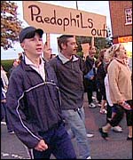 Anti-paedophile protest