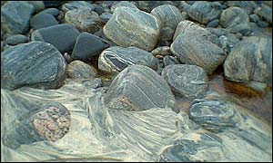 Image of pebbles on beach