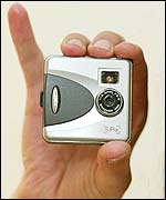 The StyleCam Blink digital camera